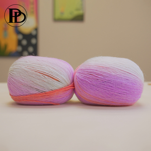 Sợi len Merino Úc dệt kim mịn màu xanh lá cây, bán buôn số lượng lớn - Product Image 5