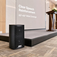 Speaker Full Range HY-402 Kompak dengan Kualitas Suara Tinggi, Jangkauan 60x60 untuk Aplikasi Dalam dan Luar Ruangan