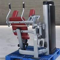 Chaises multifonctionnelles de formation d'extension arrière d'équipement commercial professionnel de bodybuilding
