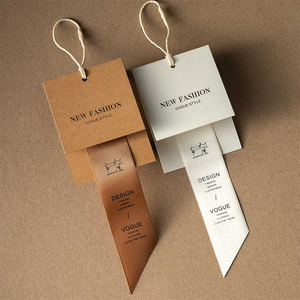 Conception personnalisée bon marché <span class=keywords><strong>étiquette</strong></span> en papier kraft balançoire <span class=keywords><strong>étiquette</strong></span>s volantes <span class=keywords><strong>cadeau</strong></span> vêtements <span class=keywords><strong>étiquette</strong></span> <span class=keywords><strong>étiquette</strong></span> pour vêtement - Product Image 3