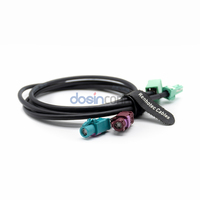 Cableado Automotriz Dual HSD de 4 Pines Hembra a Conector Personalizado para Cámara, ADAS e Infotainment