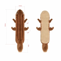 Fournisseur de chaussettes 3D sur le thème des animaux de la forêt (écureuils) – Personnalisation de mascottes, bonnets, écharpes, gants, articles promotionnels et d'hiver