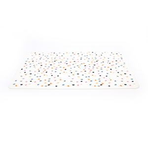 منخفضة موك رخيصة بالجملة مخصص نقل الطباعة الساخنة الطفل الاطفال تصميم حسب الطلب طقم طاولة عشاء سيليكون تحديد الموقع - Product Image 2