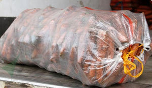 Sac en polypropylène (CPP) tissé perforé respirant et transparent avec logo personnalisé, 25 kg, 50 kg, pour l'emballage du ciment, des aliments pour animaux, de la farine, des pommes de terre - Product Image 5