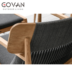 Nouveau style de mobilier de <span class=keywords><strong>jardin</strong></span>, design <span class=keywords><strong>avec</strong></span> <span class=keywords><strong>accoudoirs</strong></span>, chaises de loisirs d'extérieur pour villa, mobilier en teck, chaise longue d'extérieur - Product Image 4