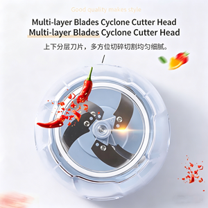 Picadora Manual <span class=keywords><strong>de</strong></span> Alimentos <span class=keywords><strong>de</strong></span> Acero Inoxidable para Cocina, Trituradora <span class=keywords><strong>de</strong></span> Ajo, Picadora <span class=keywords><strong>de</strong></span> Carne, Cortador <span class=keywords><strong>de</strong></span> <span class=keywords><strong>Cebolla</strong></span> y Vegetales <span class=keywords><strong>con</strong></span> Base <span class=keywords><strong>de</strong></span> Plástico - Product Image 2