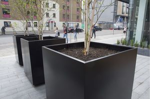 Macetero de Metal de acero para jardín, torre, árbol <span class=keywords><strong>urbano</strong></span> - Product Image 3