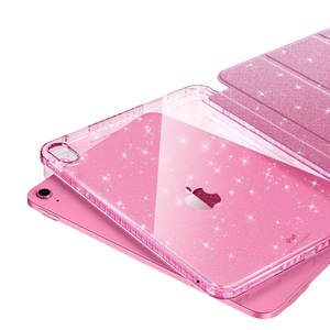 เคสฝาพับหนัง PU กันกระแทกแบบใสกันกระแทกแบบฝาพับระยิบระยับสำหรับ <span class=keywords><strong>iPad</strong></span> 10 Gen Air 11 10.9 "12.9" - Product Image 3