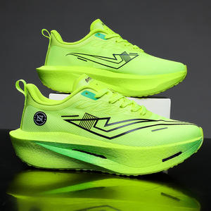 Nouvelles chaussures de course à lacets ultra-légères, souples, amortissantes, respirantes, avec soutien de la voûte plantaire, pour <span class=keywords><strong>le</strong></span> printemps, l'automne, l'hiver, <span class=keywords><strong>le</strong></span> marathon et les courses - Product Image 1