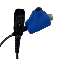 Adaptador PTT Pequeño MOTOROLA PMLN6803 ATEX con Protección Contra Explosiones de Alto Nivel para Radios Bidireccionales MTP8550EX MTP8500EX DP4801EX DP4401EX