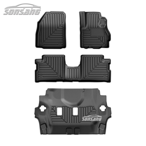 Sonsang พรม3D ปูพื้นรถ, เสื่อปูพื้นรถกันน้ำสำหรับ <span class=keywords><strong>Mitsubishi</strong></span> <span class=keywords><strong>Xpander</strong></span> <span class=keywords><strong>CROSS</strong></span> RHD HEV <span class=keywords><strong>2023</strong></span> 2024 2025 - Product Image 1