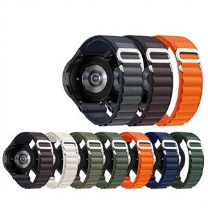 <span class=keywords><strong>Correa</strong></span> de Reloj Elástica de Nailon de Liberación Rápida de 20/22 mm con Hebilla de Acero Inoxidable, <span class=keywords><strong>Correa</strong></span> de Reloj Elástica y Cómoda de Primera Calidad - Product Image 2