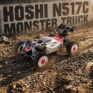 HOSHI N517C 3S <span class=keywords><strong>Auto</strong></span> RC Professionale con Batteria in Metallo 1/12 Brushless 70km/h Veloce 4WD Fuoristrada RC Drift Car Telecomando 300m - Product Image 1