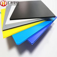 Feuille de plastique cannelée en PP sur mesure, imperméable, pour l'emballage, la signalétique, l'impression et l'utilisation industrielle