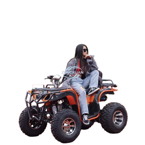 All-Terrain Outdoor Work & Leisure Vehicle, 4x4 Side-by-Side Four-Wheel Quad <b>Bike</b> Driven by 200cc Gasoline <b>Engine</b> - Product Image 3