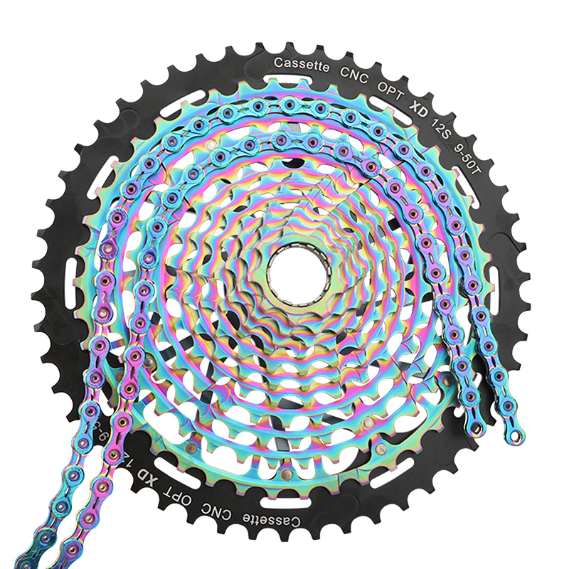 Wholesale SUMC Bicycle Parts - Ultralight Rainbow Chain
