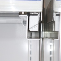 GENERALFUSHI Refroidisseur à distance, mince, multipont ouvert, refroidisseur de boissons de supermarché, boisson chaude, double température, chaleur et froid, contrôle par application