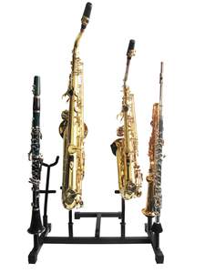 Support de saxophone, clarinette et <span class=keywords><strong>trompette</strong></span> multifonctionnel, réglable, pour saxophone alto et ténor, instrument à vent - Product Image 2