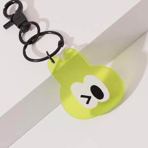 Porte-clés Anime Personnages <span class=keywords><strong>Manga</strong></span> Personnalisés Vigreat avec Illustration Transparente, Paillettes Holographiques et Finition Époxy – Création Artistique - Product Image 6