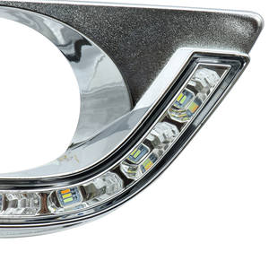 Feu avant étanche led pour voiture, anti-brouillard, drl, éclairage jaune et <span class=keywords><strong>bleu</strong></span>, pour <span class=keywords><strong>Nissan</strong></span> soleil ou psa ou atio 2011 — 2013 - Product Image 6