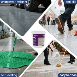 Revestimiento de Piso Epóxico Ecológico sin Juntas para Cemento y Azulejos, Colores Personalizados, Acabado Decorativo - Product Image 6