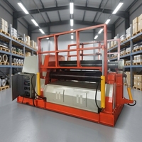Nouvelle machine à cintrer les tôles hydraulique CNC W12 personnalisable, plieuse de tôles automatique à pré-cintrage, moteur, acier au carbone, acier inoxydable