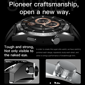 <span class=keywords><strong>Pro</strong></span> Smart <span class=keywords><strong>Watch</strong></span> Hombre frequenza cardiaca pressione sanguigna monitoraggio della salute NFC <span class=keywords><strong>Pro</strong></span> Tracker Smartwatch per donna uomo - Product Image 4