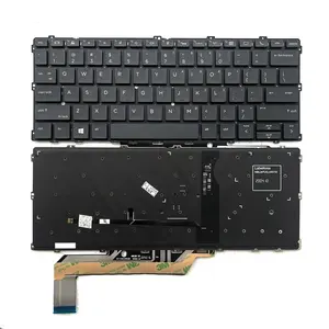 Keyboard Laptop AS Baru Pengganti untuk HP EliteBook X360 1030 G2 dengan Lampu Latar QWERTY Keyboard Komputer Notebook Tata Letak Bahasa Inggris