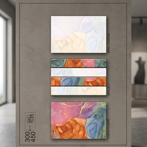 Azulejos Decorativos de Cerámica Brillante de 300x450mm, 12x18, Diseño Japonés Vitrificado Digital para Baños y Uso en Interiores de Centros Comerciales - Product Image 1