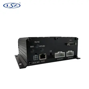 易于安装的工厂车载移动DVR，带6CH 1080P视频输入