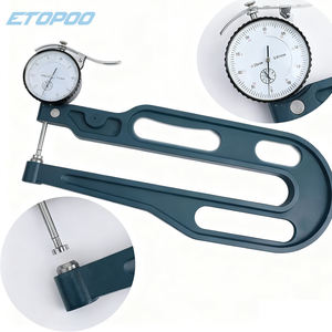 เกจวัดความหนาแบบเข็มขนาดใหญ่ 20 มม. x 270 มม. เกจวัดความหนาแบบกลไกความแม่นยำสูง เครื่องมือวัดแบบเข็ม - Product Image 5