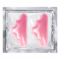 Masque Hydrogel au Collagène Doré pour les Yeux, Patchs Gel Anti-rides Éclaircissants Hydratants Contre les Cernes, Soin Personnalisé Logo OEM ODM