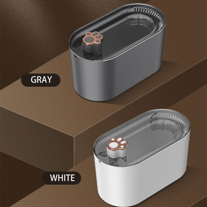 Distributeur d'<span class=keywords><strong>eau</strong></span> automatique pour animaux de compagnie Lynpet, en plastique, vente chaude, <span class=keywords><strong>fontaine</strong></span> à <span class=keywords><strong>eau</strong></span> pour chats, système de purification, indicateur, source de charge - Product Image 4