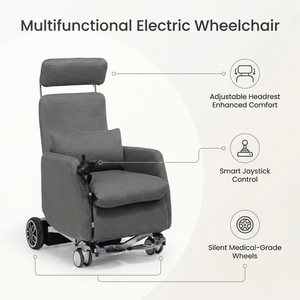 Silla Elevadora Eléctrica con Batería y Función de Silla de Ruedas, Silla de Movilidad para Personas Mayores y Discapacitadas - Product Image 2