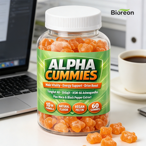 Gomitas Alfa 10 en 1 con Musgo Marino 1600mg, Aceite de Semilla Negra, Sin Azúcar, Suplementos Herbales para Adultos, 60 Unidades - Product Image 5