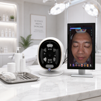 Analyseur de peau facial IA 36MP avec caméra HD 8 spectres, appareil d'analyse UV 3D pour usage domestique et commercial