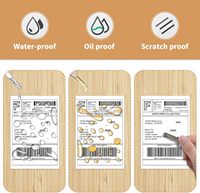 Étiquettes d'expédition thermiques 100*150mm 500/1000/2000PCS 4X6 pour autocollants d'adresse, résistantes à l'eau et à l'huile, autocollants de transfert