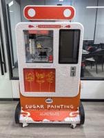 Nuevo Robot de Pintura de Azúcar 3D Eléctrico Automático de Alta Eficiencia con IA, Pantalla Táctil Programable de 220V, Alta Seguridad y Ahorro de Energía