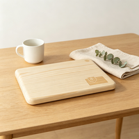 Petites planches à charcuterie rectangulaires modernes et légères en bois de bambou, plateaux de service, décoration d'intérieur, planche à fromage