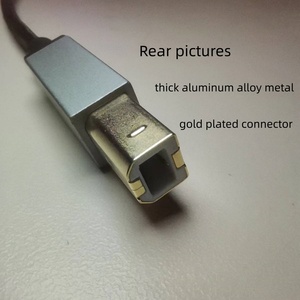 Câble de connexion de données pour <span class=keywords><strong>imprimante</strong></span> plaqué or de haute qualité TYPE C vers USB B 2.0, port carré, compatible avec les imprimantes HP et Epson - Product Image 3
