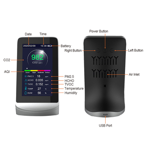 Exportation de données, téléchargement, détecteur de gaz PM2.5, moniteur infrarouge de CO2, compteur multifonction de qualité de l'air - Product Image 3