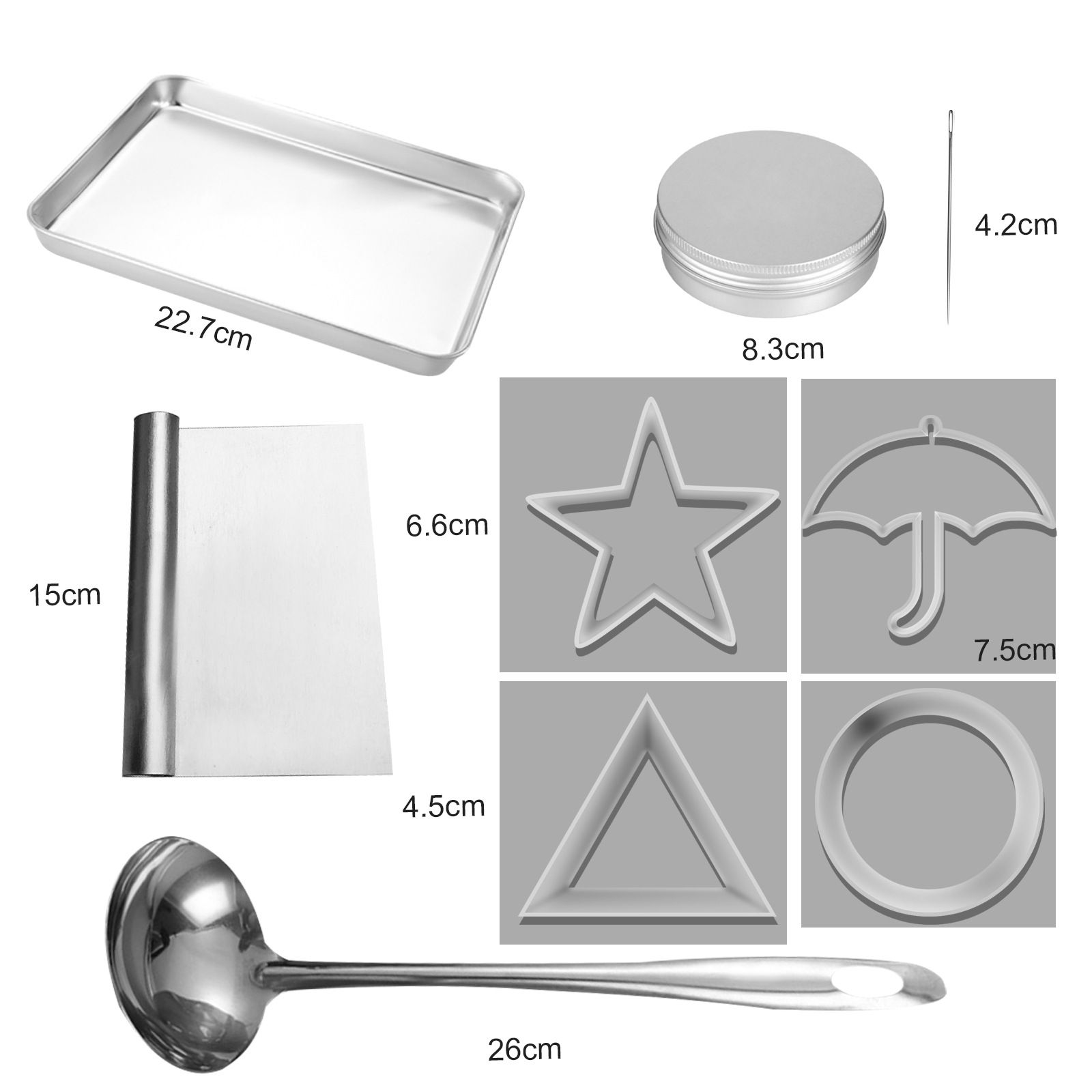 Stampino Per Biscotti A Forma Di Casa, Acciaio Inox 7,5 Cm - Stadter, Per Pasticceria, Fondente, Pasta Di Sale E Fimo