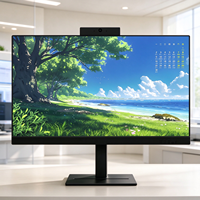 Casing PC All-in-One SKD Solution 23,8 Inci, Mendukung Core i3 i5 i7, Komputer Desktop Monoblock untuk Perakitan