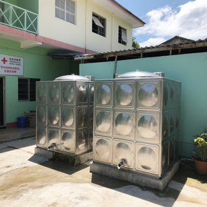 Réservoir d'eau purifiée 10m3 20m3 30m3 50m3 80m3 Réservoir de stockage d'eau Réservoir d'eau en acier inoxydable de haute qualité pour le stockage de l'eau - Product Image 6