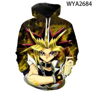 Juego Yu Gi Oh sudaderas con capucha 3D estampado mujeres/hombres Sudadera con capucha Streetwear Hip <span class=keywords><strong>Hop</strong></span> sudaderas pulóver niños con capucha ropa Unisex - Product Image 4