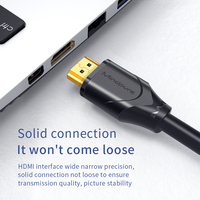 Cable de Extensión HDMI 2.0 Mindpure 4K Macho a Hembra, Extensor HDMI de Alta Velocidad de 18 Gbps para PS5, Switch, TV Stick de Pared