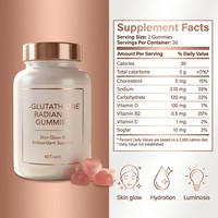 OEM/ODM L-Glutathione Collagen Whitening Gummies Meningkatkan Imunitas Mencerahkan Kulit Memberikan Kulit Bercahaya Sempurna 60-kapsul Suplemen