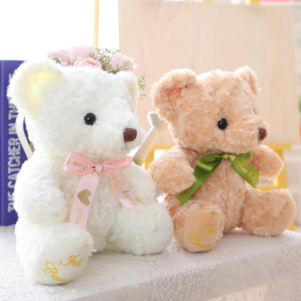 Peluches de animales Kawaii, osos de peluche, suaves, bonitos