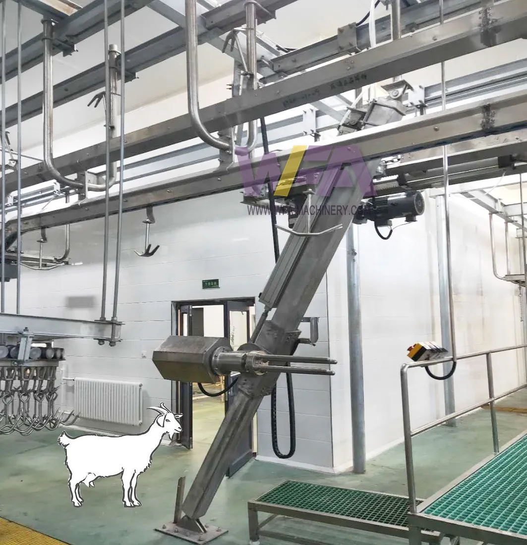 Оборудование для забоя коз OEM Halal 200, машина для забоя овец