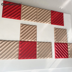 GOODSOUND acústico corporativo hexagonal absorción de sonido decoración de pared 100 poliéster fieltro 3D Diy paneles acústicos para oficina - Product Image 4